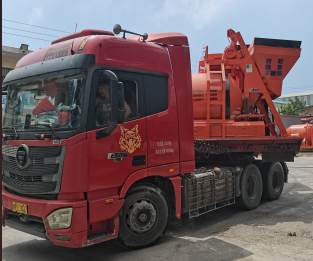 JZM500混凝土攪拌機(jī)發(fā)往廣西