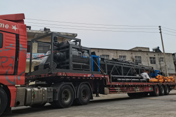 HZS60型自產(chǎn)主機(jī)攪拌站發(fā)往重慶