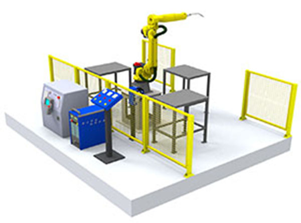 標(biāo)準(zhǔn)6軸機(jī)器人工作站